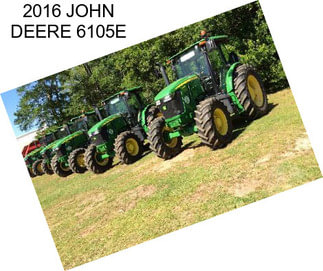 2016 JOHN DEERE 6105E