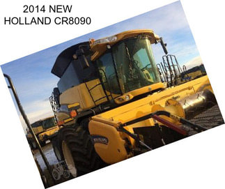 2014 NEW HOLLAND CR8090