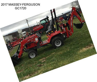 2017 MASSEY-FERGUSON GC1720