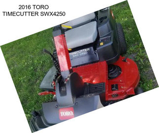 2016 TORO TIMECUTTER SWX4250