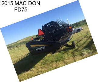 2015 MAC DON FD75