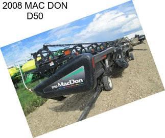 2008 MAC DON D50