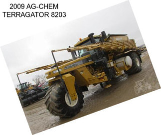 2009 AG-CHEM TERRAGATOR 8203