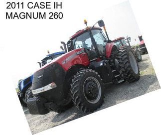 2011 CASE IH MAGNUM 260