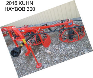 2016 KUHN HAYBOB 300