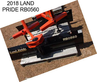 2018 LAND PRIDE RB0560