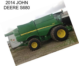 2014 JOHN DEERE S680