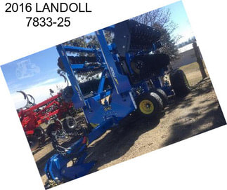 2016 LANDOLL 7833-25