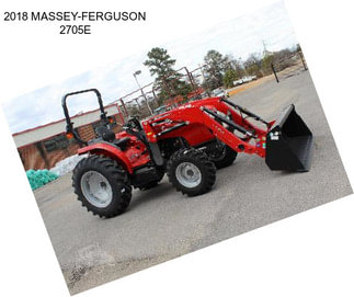 2018 MASSEY-FERGUSON 2705E