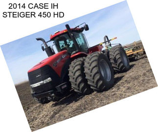 2014 CASE IH STEIGER 450 HD