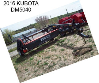 2016 KUBOTA DM5040