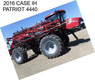 2016 CASE IH PATRIOT 4440