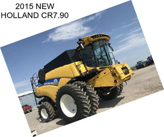 2015 NEW HOLLAND CR7.90