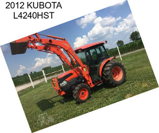 2012 KUBOTA L4240HST