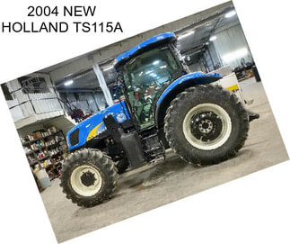 2004 NEW HOLLAND TS115A