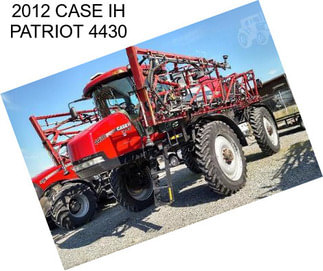 2012 CASE IH PATRIOT 4430