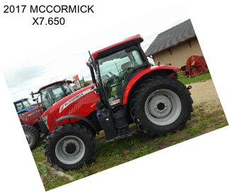 2017 MCCORMICK X7.650