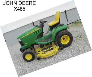 JOHN DEERE X485