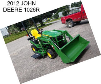 2012 JOHN DEERE 1026R