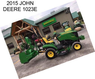 2015 JOHN DEERE 1023E