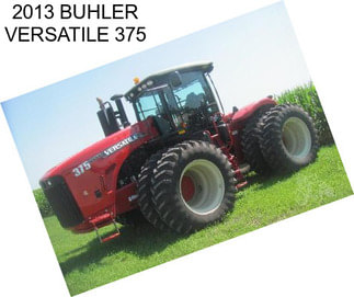 2013 BUHLER VERSATILE 375