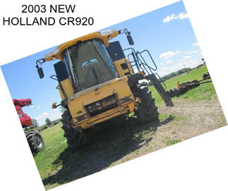 2003 NEW HOLLAND CR920