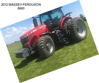 2012 MASSEY-FERGUSON 8660