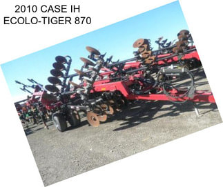 2010 CASE IH ECOLO-TIGER 870