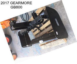 2017 GEARMORE GB800