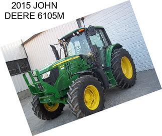 2015 JOHN DEERE 6105M