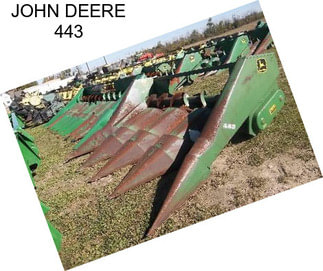 JOHN DEERE 443