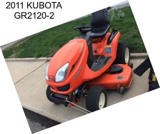 2011 KUBOTA GR2120-2