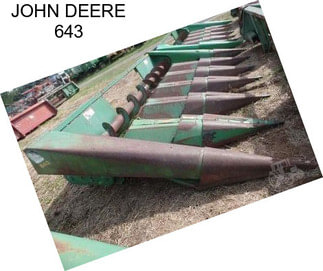 JOHN DEERE 643