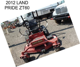 2012 LAND PRIDE ZT60