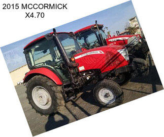 2015 MCCORMICK X4.70