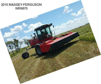 2015 MASSEY-FERGUSON WR9870