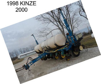1998 KINZE 2000
