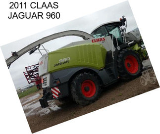 2011 CLAAS JAGUAR 960