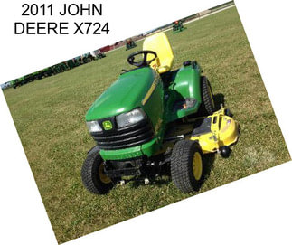 2011 JOHN DEERE X724