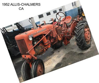 1952 ALLIS-CHALMERS CA