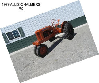 1939 ALLIS-CHALMERS RC