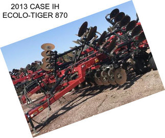 2013 CASE IH ECOLO-TIGER 870
