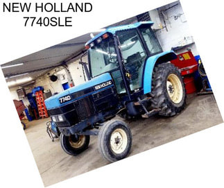 NEW HOLLAND 7740SLE