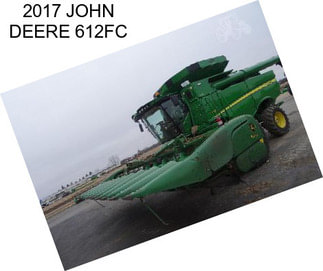 2017 JOHN DEERE 612FC