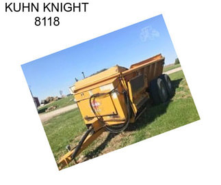 KUHN KNIGHT 8118