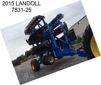 2015 LANDOLL 7831-25