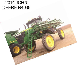 2014 JOHN DEERE R4038