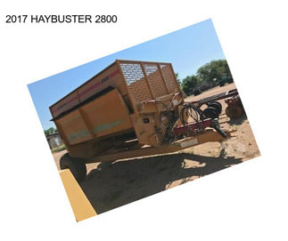2017 HAYBUSTER 2800