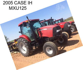 2005 CASE IH MXU125