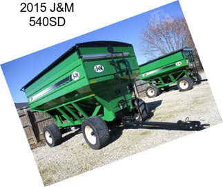 2015 J&M 540SD